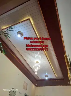 PLAFON PVC MURAH TERPASANG