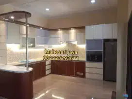 KITCHEN SET MINIMALIS DAN MEWAH MURAH TERPASANG