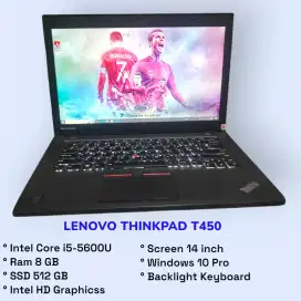 Laptop Ram 8 GB Thinkpad T450