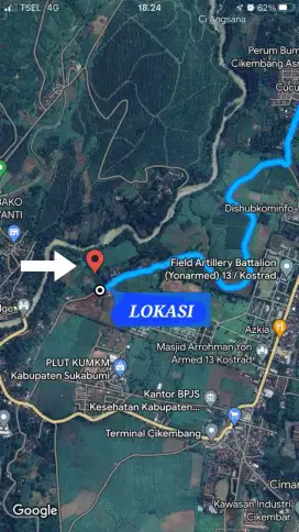 LAHAN Luas 1.098m2