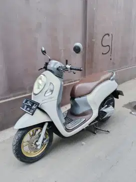 Honda Scoppy 2021 Prestige keyless, pajak on, ss komplit