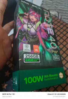 Infinix Notr40 Pro+ 5G 100W