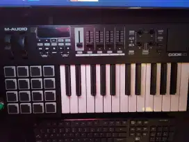 M-Audio Code 25 mulus lengkap new