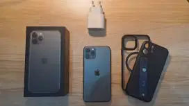 Iphone 11 Pro 256gb Ibox second hand + box,kepala charger,casing