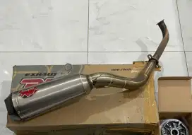 Knalpot R9 Alpha Aerox Old (non connected) atau Lexi Old 125