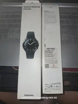 Dusnya Saja Watch Samsung Watch 4 Classic 46mm Hitam Box Dus Original