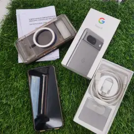 Google pixel 8 fullset ori beacukai 8/128