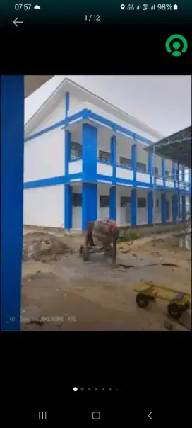 Pemborong atau tukang bangunan