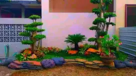 Taman dan kolam hias minimalis alami
