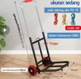 Reaim - Troley lipat  troli barang 50 Kg
