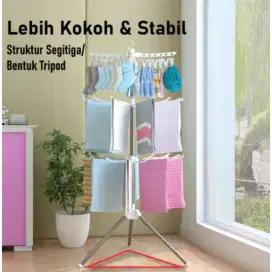 Jemuran menara / jemuran praktis / jemuran viral