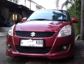 (Cash Termurah) Suzuki Swift 1.4 GX 2013 Manual Merah