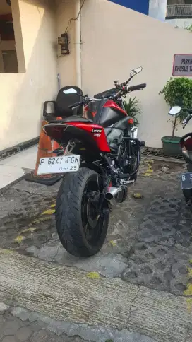 Yamaha MT25 2015 MERAH PAJAK ON PLAT F BOGOR