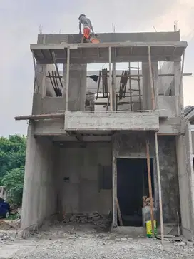 Rumah on Progresss  cash kpr shm IMB 2kt 2km 1 lantai