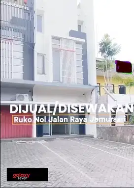 RUKO SEWA NOL JALAN RAYA JEMURSARI DEKAT RS DAN HOTEL