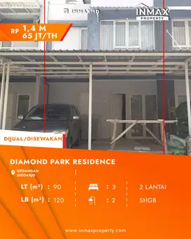 DIAMOND PARK RESIDENCE DEKAT 5 MENIT KE TERMINAL JUANDA