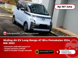 [ ODO 800 KM ] Wuling Air EV Long Range AT Biru 2023/2024