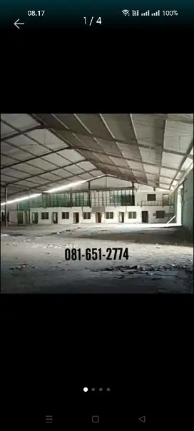 Gudang di Sukomulyo Surabaya.