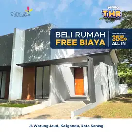 Dijual Rumah Siap Huni Cluster Visenda Serang, Tanpa Biaya Tambahan