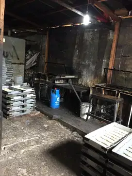 Gudang usaha, 10x35, masuk truck Prepedan