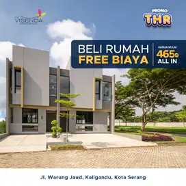 Rumah 2 Lantai Harga 465 Juta All In, Dekat Tol dan Stasiun Serang