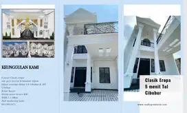 Rumah sultan 1.3M di dekat tol cibubur