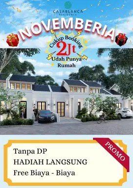Casablanca Residence Bogor Rumah tanpa DP