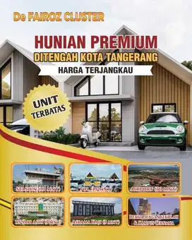 Rumah dijual Hunian Private Cluster di Kenanga Cipondoh Tangerang