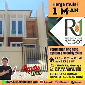 regency one pogot, rumah siap huni, rumah surabaya utara, rumah modern