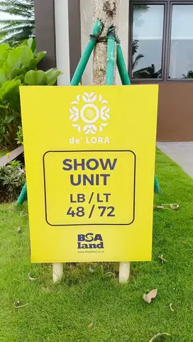 De Lora Rumah dijual siap huni 3 KT strategis bebas banjir free ppn