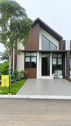 DELORA rumah 1 lantai siap huni strategis bebas banjir deket bsd city