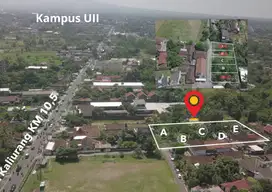 Dekat Kentungan Jalan Kaliurang Cocok Bangun Kost SHM Ready