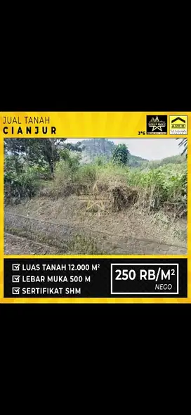 Dijual Tanah Cianjur Strategis