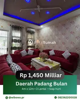 DIJUAL VILLA JALAN SEI BELUTU KOMPLEK DE RESIDENCE 2