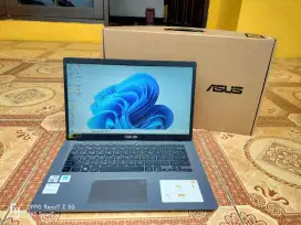 Asus Vivobook Core i3 Gen 10 SSD Keyboard Nyala Fullset
