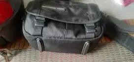 Jual cepat tas kamera muat dua kamera dua lensa