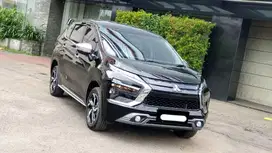 km 28 ribu mitsubishi xpander ultimate 2022 hitam cash kredit bisa