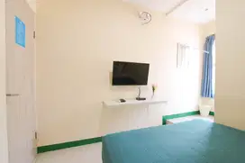 Sewa Kost Le Paris Syariah Jendela Keluar Siap Huni Dekat ke Bandara