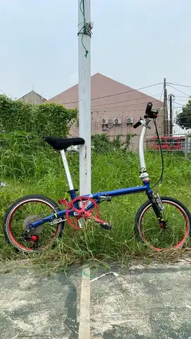 Dijual sepeda lipat fnhon Gust 16