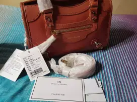 tas kulit merk davinci monalisa original