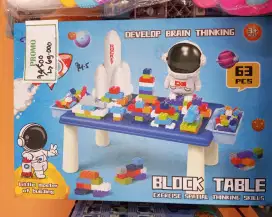 PROMO!!! Mainan anak Lego block table