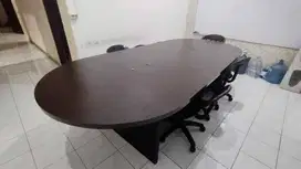 Meja Rapat untuk 9 - 10 orang