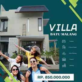 Villa Keluarga Murah di Batu Malang Dekat Alun-Alun Batu