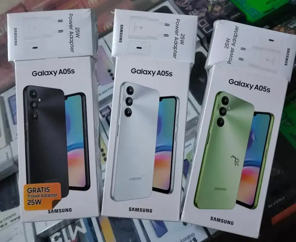 New Samsung A05s 6/128 Garansi Resmi 1 tahun