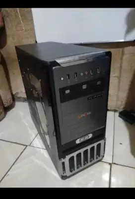 Casing pc cpu komputer simbadda sim cool lengkap psu dvd rw bisa cod