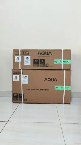 AC BARU MURAH - AQUA 1/2 PK LOW WATT AQA-KR5FQAL Air Conditioning