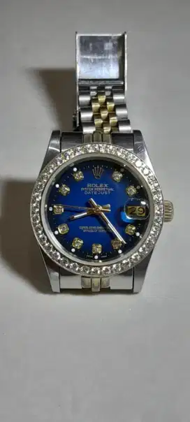 Jam Rolex Wanita Oyster Perpetual Date Just