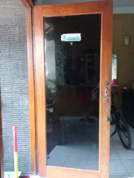 Kaca film pintu jendela sticker riben tolak panas anti uv murah hemat