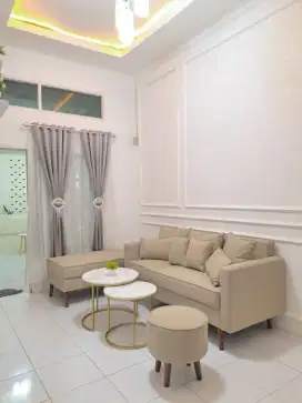 SOFA L SATU SET SPECIAL CICILAN MURAH