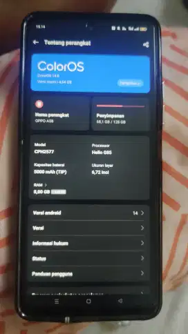 Oppo A 58  kompliy